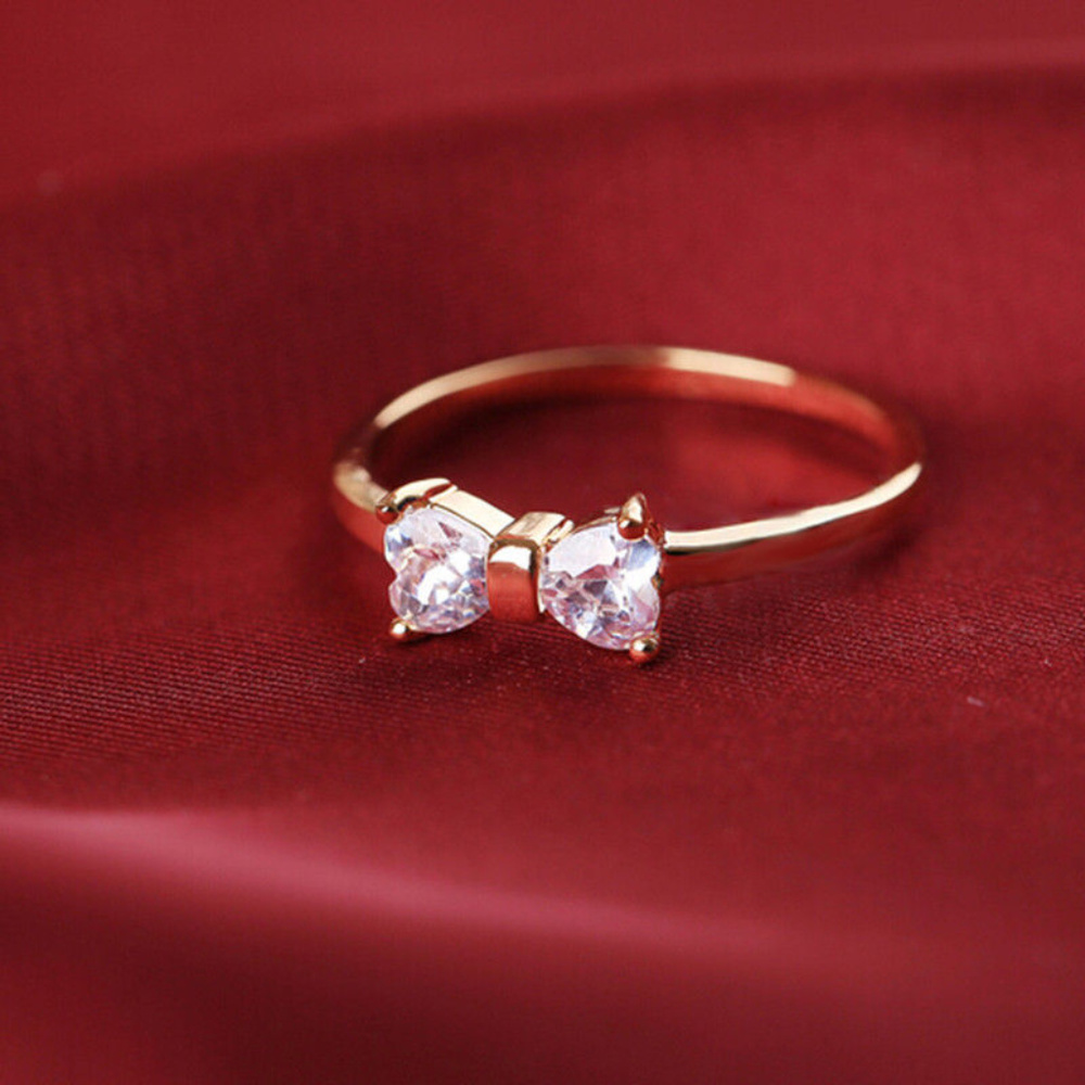 💓SUPER CUTE GOLD PLATED BOW RING💓 - Picture 8 of 8